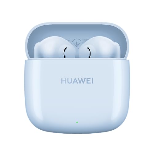 Fone de Ouvido Sem Fio, HUAWEI FreeBuds SE 2, Até 40 Horas de Bateria, Compacto e Confortável, Até 3 Horas de Música com Uma Carga de 10 Minutos, Azul